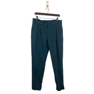 Topshop Pleated Paperbag Pants Size 10